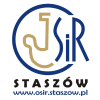 Logo Ośrodka Sportu i Rekreacji w Staszowie. OSiR Staszów